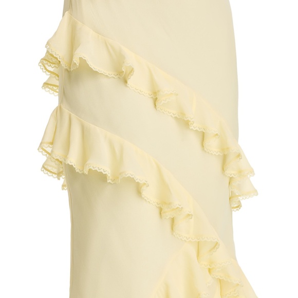 Love Shack Fancy Rialto Ruffle Trim Dress - Picture 2 of 7